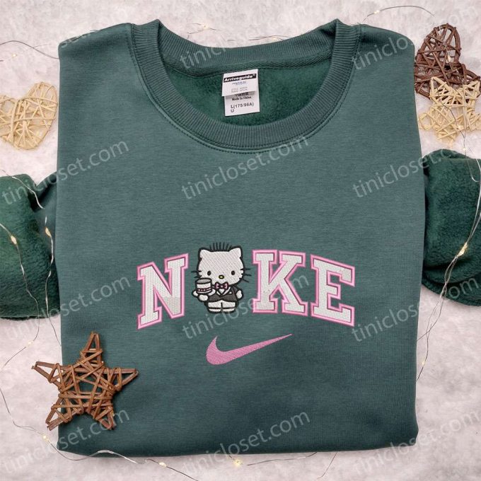 Nike x Hello Kitty Groom Wedding Shirt & Cartoon Hoodie: Perfect Valentine s Gift Ideas