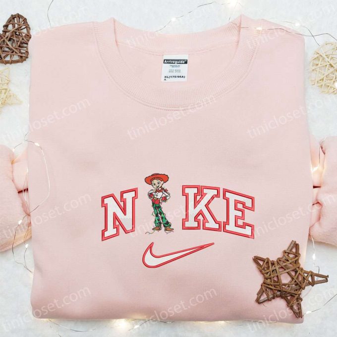 Christmas Embroidered Shirt T-shirt & Hoodie: Nike x Jessie Toy Story Disney – Festive Apparel