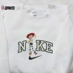 Nike x Jessie Toy Story Embroidered Shirt: Disney & Custom Design for a Unique Style!