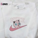 Custom Nike x Jigglypuff Embroidered Shirt – Pokémon Inspired Design