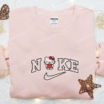 Nike x Kitty Couple Love Embroidered Shirt & Sweatshirt: Cartoon Valentine s Day Collection