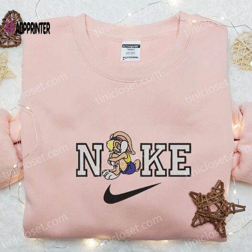 Nike x Lola Bunny Embroidered Sweatshirt: Looney Tunes Disney Shirt Best Gift Ideas