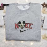 Nike x Mickey Dracula Embroidered Shirt: Disney Halloween Inspired Apparel