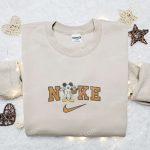 Nike x Mickey Mouse Boo Ghost Sweatshirt: Best Halloween Gift Ideas with Walt Disney Embroidered Shirt