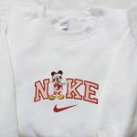 Nike x Mickey Mouse Santa Embroidered Sweatshirt: Best Disney Christmas Gift Idea