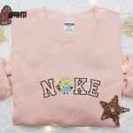 Nike x Minion Teddy Bear Embroidered Sweatshirt: Cartoon Shirt Best Birthday Gift