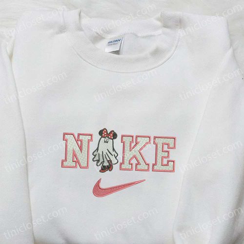 Nike x Minnie Mouse Boo Ghost Embroidered Sweatshirt – Best Halloween Gift Ideas