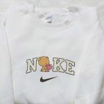 Nike x Mocha Bear Love Sweatshirt: Cartoon Embroidered Shirt Perfect Valentine s Gift