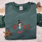 Nike x Mulan Sugar Skull Embroidered Shirt: Best Family Gifts Nike Inspired Design