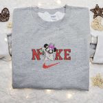 Disney Nike x Oogie Boogie Minnie Mouse Embroidered Shirt: Best Family Gift