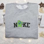 Nike x Oogie Boogie Stitch Embroidered Shirt: Best Family Gift Nike Inspired