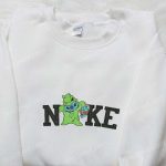 Nike x Oogie Boogie Stitch Embroidered Shirt: Best Family Gift Nike Inspired