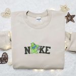 Nike x Oogie Boogie Stitch Embroidered Shirt: Best Family Gift Nike Inspired