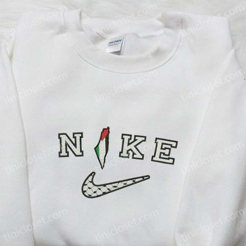 Nike x Palestine Hoodie & Embroidered Shirts: Flag & Inspired T-shirt Collection