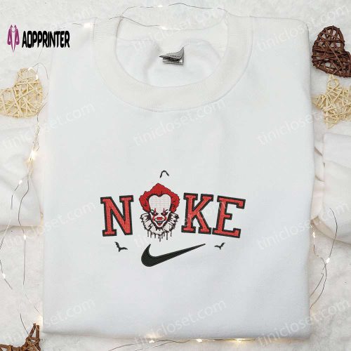 Nike x Mummy Stitch T-shirt Disney Halloween Hoodie Nike Inspired Sweatshirt: Spooky Embroidered Collection