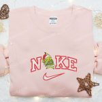 Nike x Pikachu Grinch Christmas Santa Embroidered T-shirt Pokemon Anime Shirt