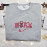 Nike x Pink Stitch Xmas Snow Embroidered Shirt & Disney Characters Hoodie: Unique Christmas Gift Ideas