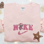 Nike x Pink Stitch Xmas Snow Embroidered Shirt & Disney Characters Hoodie: Unique Christmas Gift Ideas