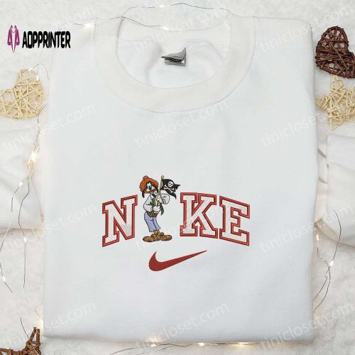 Stylish Nike x Pirate Cruise & Disney Characters Embroidered T-shirts Shop Nike Inspired Tees