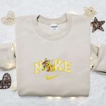 Disney Characters Embroidered T-shirt Nike x Pirate Cruise Pluto Custom Nike Tee