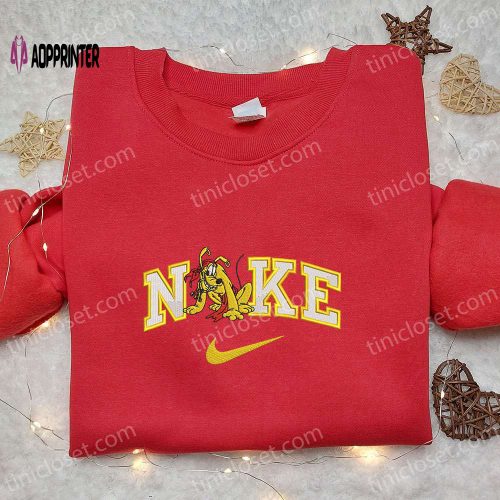 Hello Kitty & Pooh x Nike Embroidered Couple Shirt – Cartoon Shirt Inspired Hoodie