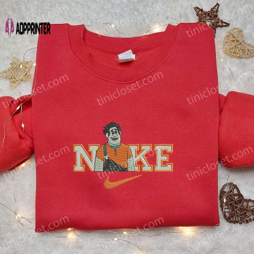 Nike x Ralph & Wreck It Ralph Embroidered Sweatshirt: Custom Disney Design