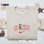 Nike x Safari Mickey Sweatshirt: Disney Characters Embroidered Shirt – Unique Nike Inspired Design