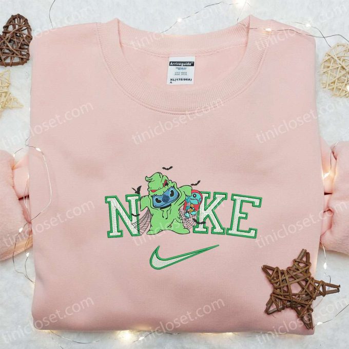 Nike x Sally Stitch Oogie Boogie Embroidered Shirt: Amazing Nike Inspired Apparel