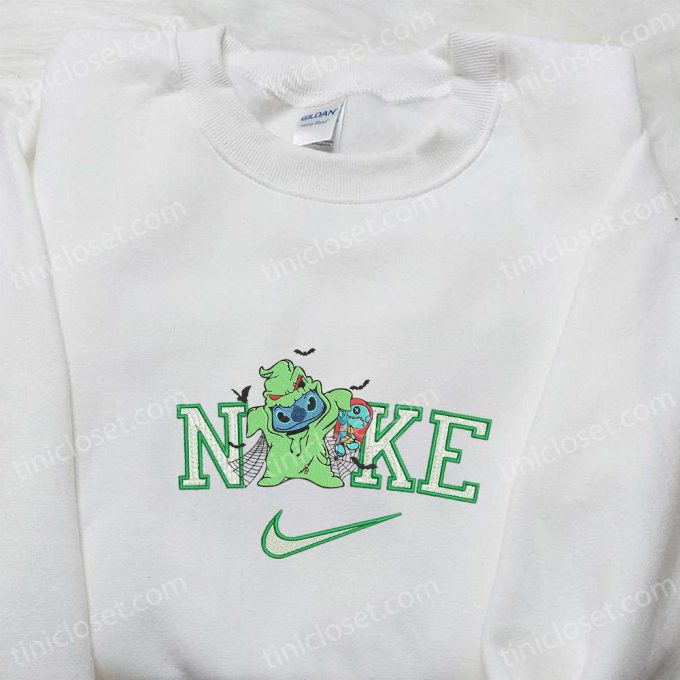 Nike x Sally Stitch Oogie Boogie Embroidered Shirt: Amazing Nike Inspired Apparel