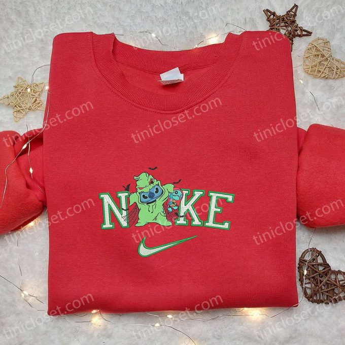 Nike x Sally Stitch Oogie Boogie Embroidered Shirt: Amazing Nike Inspired Apparel