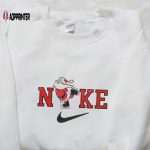 Nike x Santa Claus Skating Embroidered Sweatshirt: Best Christmas Gift Idea with Nike-Inspired Design