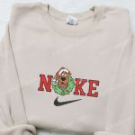 Nike x Scooby Doo Christmas Wreath Sweatshirt: Best Gift Idea Nike Inspired Embroidery