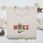 Nike x Scooby Doo Christmas Wreath Sweatshirt: Best Gift Idea Nike Inspired Embroidery