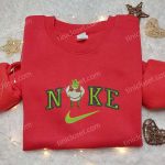 Nike x Shrek Embroidered Sweatshirt Shrek Cartoon Shirt Nike Inspired Tee