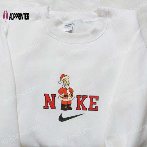 Nike x Scooby Doo Christmas Wreath Sweatshirt: Best Gift Idea Nike Inspired Embroidery