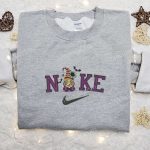 Nike x Skull Gnome Bats Halloween Embroidered Shirt – Amazing Nike Inspired Halloween Tee