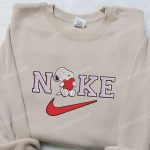 Nike x Snoopy Heart Sweatshirt: Peanuts Cartoon & Inspired Embroidered Shirt