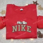 Nike x Snoopy Sleep Embroidered Sweatshirt – Peanuts Cartoon Shirt Nike Inspired