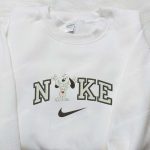 Nike x Snoopy Smile Embroidered Sweatshirt: Peanuts Cartoon Shirt Nike Inspired – Shop Now!