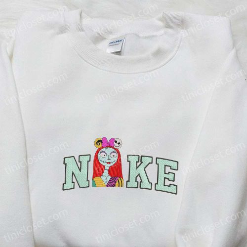 Nike x Spooky Sally Embroidered Shirt: Nightmare Before Christmas Characters T-shirt & Sweatshirt