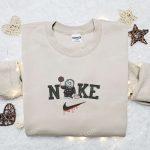 Nike x Spooky Shock Embroidered Shirt Nightmare Before Christmas Characters T-shirt Nike Inspired Sweatshirt