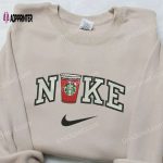 Nike x Starbucks Embroidered Sweatshirt: Favorite Drink Inspired Shirt