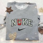 Nike x Starbucks Embroidered Sweatshirt: Favorite Drink Inspired Shirt