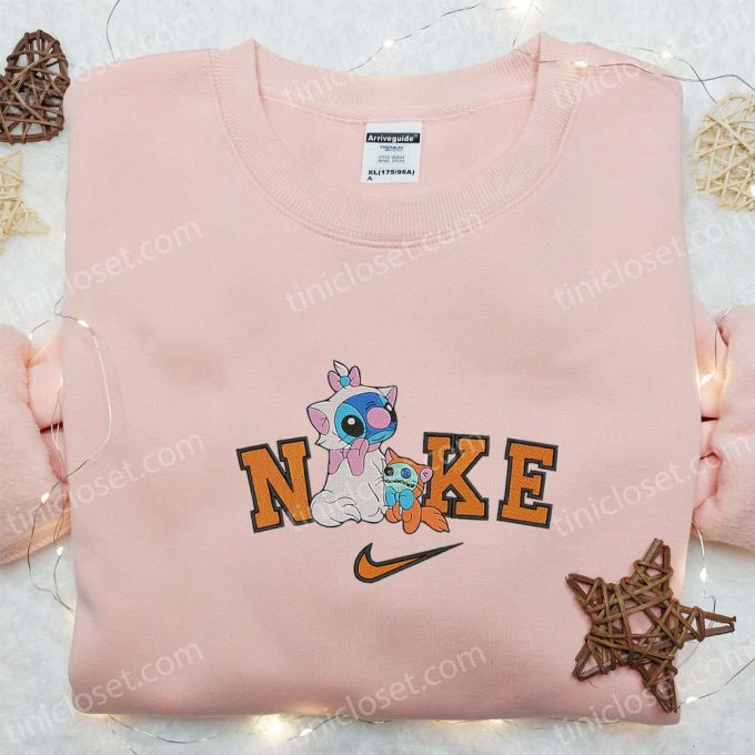 Nike x Stitch Aristocats Embroidered Shirt – Unique Nike Inspired Design