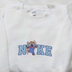 Nike x Stitch Chucky Embroidered Shirt – Funny Horror Movie Characters T-shirt Sweatshirt