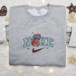 Nike x Stitch Disguise Oogie Boogie Embroidered Shirt – Halloween Sweatshirt with Disney Characters