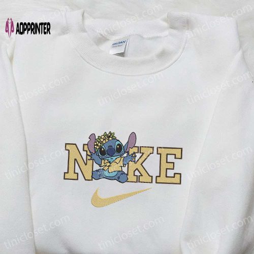 Nike x Mike Wazowski Embroidered Shirt & Disney Monsters Inc Sweatshirt: Perfect Family Gifts