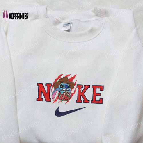 Unique Tasmanian Devil x Nike Cartoon & Disney Characters Embroidered Shirt: Custom Nike T-Shirt