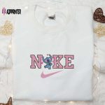 Nike x Stitch Heart Love Embroidered Sweatshirt Lilo and Stitch Hoodie Nike Inspired T-shirt