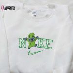 Nike x Stitch Oogie Boogie Embroidered Sweatshirt Halloween Disney T-shirt Custom Nike Hoodie